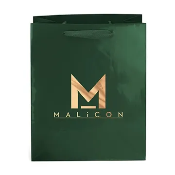 Image of 150 Promotional Emerald Tote Bag Foil Hot Stamp - Premium Weight