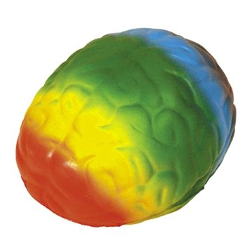 Image of 150 Custom Rainbow Brain Stress Reliever