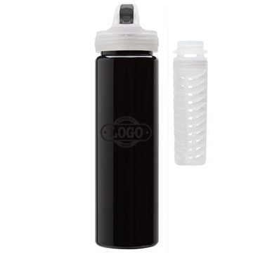 Newport 25 oz PET Bottle with Flip Spout & Infuser - BPA Free