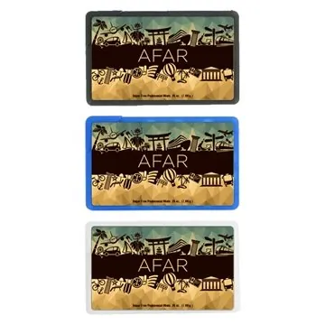 Image of 100 Customized Peppermint Flavored Mints in 3" Business Card Style ...