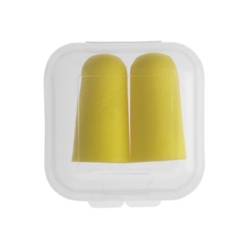 Earplugs In Square Case - 33db Noise Reduction