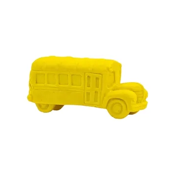 Pencil-Top Eraser School Bus - CPSIA Compliant & Made in USA