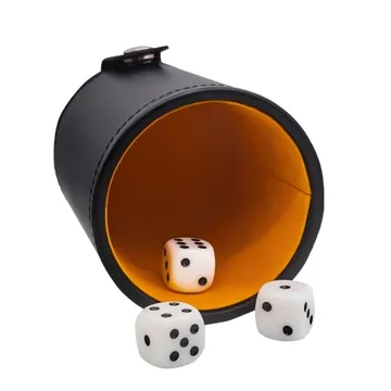 Image of 50 Promotional Dice Cup - Storage Compartment