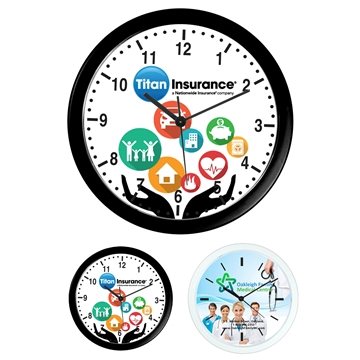 WEDGE 10 Economy Wall Clock