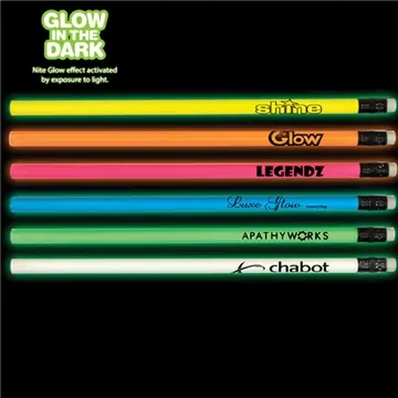 Image of 1000 Custom Nite Glow Pencil - Glow in Dark