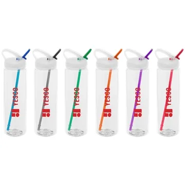 Image of 50 Custom Water Bottle with Flip Up Spout - 32 oz - USA Made & ...