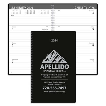 Image of 50 Promotional Classic Weekly Desk Planner - 144 Pages