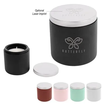 Cali Clay Cement Candle with Soy Wax