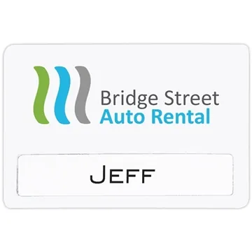 Image of 25 Custom Atlanta Economy Name Badge (Standard Size 3" x 2") - ...