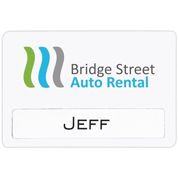 Atlanta Economy Name Badge (Standard Size 3 x 2) - Interchangeable