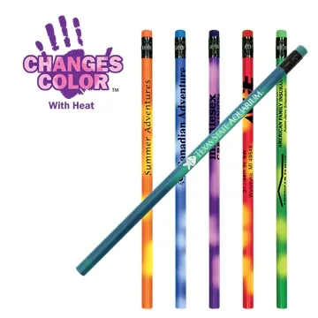 Mood Pencil w/ Colored Eraser - Heat Activated