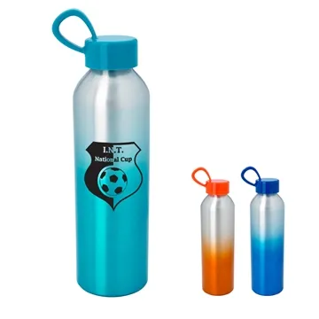 Image of 36 Custom 21 oz Aluminum Chroma Bottle - BPA Free & Spill ...