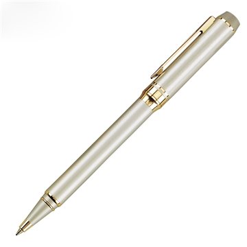 Image of 100 Customized Blackpen Brass Twist-Action Ballpoint Pen in Satin ...