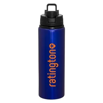 Image of 48 Promotional 28 oz H2go Surge - Blue - Aluminum