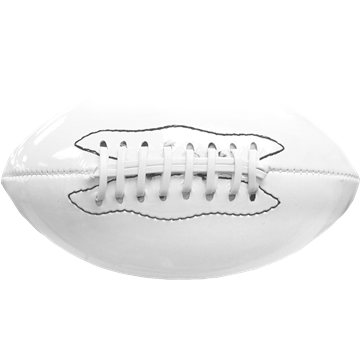 Image of 10 Promotional 8" Mini Synthetic Leather Signature Football - ...