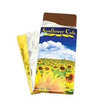 Image of 125 Customized Three Ounce Wrapper Bar - Gourmet & Fresh Made