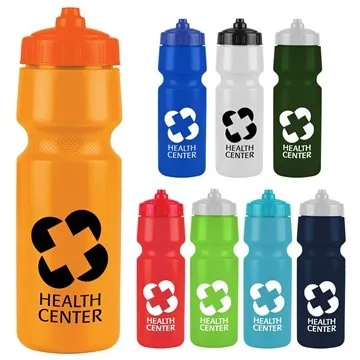 Image of 200 Custom The Mighty Shot - 24 oz Bike Bottle (Valve Lid) - ...