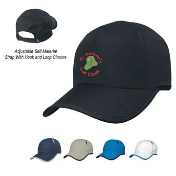 48 Custom Hit-Dry Contrasting Cap - Breathable & Water-repellent