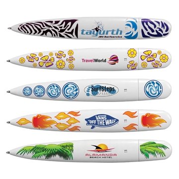 Image of 250 Custom Surfboard Pen, Full Color Digital - Retractable