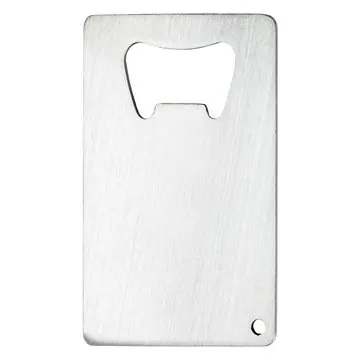 Image of 250 Custom Stainless Credit Card Bottle Opener - Laser Engraved