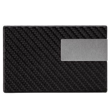 Pesaro Business Card Case - Carbon Fiber Pattern