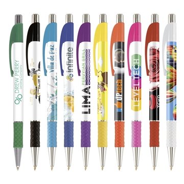 Image of 250 Promotional Elite Slim - Basket Weave Grip & Hybrid Ink
