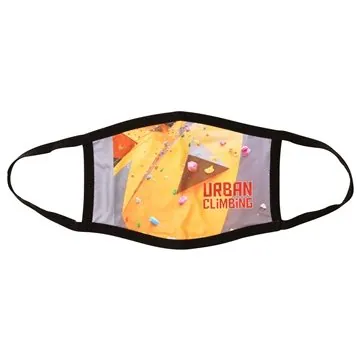 Image of 250 Custom Edge II 3-Layer Cotton Blend Mask - UV Safe & Washable