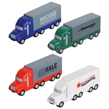 Image of 100 Promotional Semi Truck - Stress Reliever - Polyurethane