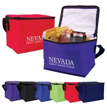 Image of 100 Custom Budget 6-Pack Cooler - Insulated & PEVA Lined