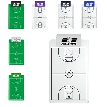 Sports Clipboard with Jumbo Clip - Dry-Erase Surface