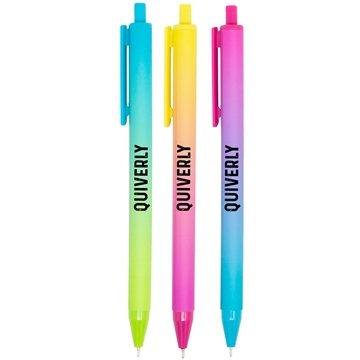 Image of 250 Customized Lemonade Comfort Pen - Soft Touch & Hybrid Ink