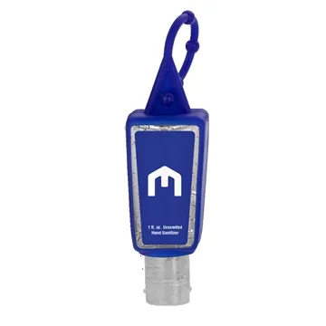 Image of 100 Custom 1 oz Single Color Moisture Bead Sanitizer in Trapezoid ...