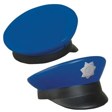 100 Customized Police Cap - Stress Reliever - Polyurethane