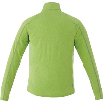 12 Promotional Men's TAZA Performance Knit Quarter Zip with Thumb ...