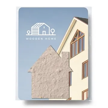 Image of 250 Customized Bloomin House Shaped Plantable Gift Pack - Recycled ...