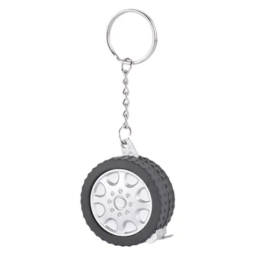 Image of 250 Custom Tire Tape Measure - Rubber Tread