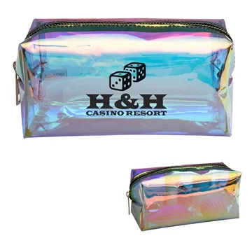 Image of 25 Customized Hologram Vanity Bag - TPU