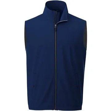 Image of 12 Customized Men's WARLOW Waterproof Softshell Vest - Breathable