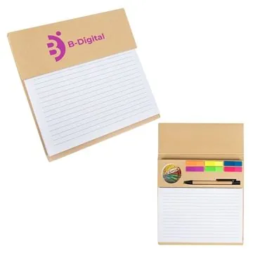 Image of 100 Customized Desktop Notepad And Organizer - Multi-Storage