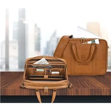 Image of 5 Custom KAPSTON Natisino Briefcase - Padded Laptop & Multi-Pocket