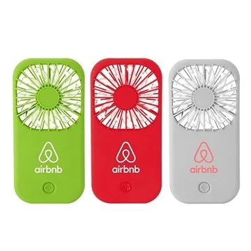 Image of 50 Customized Hand-Held Matte Finish Portable Fan - Battery ...