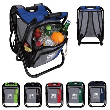 KOOZIE® Backpack Cooler Chair - 250lb Capacity & Water-Repellent