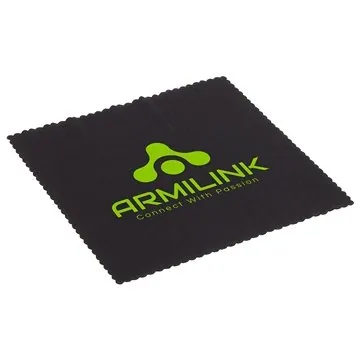 Image of 300 Customized 6" x 6" 220GSM Microfiber Lens Cloth with ...