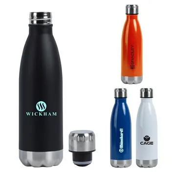 Image of 24 Customized Solana II 17 oz Vacuum Insulated Bottle - 24Hr Cold ...