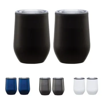 Image of 25 Customized Chianti II Two-Piece Wine Whiskey Tumbler Gift Set - ...