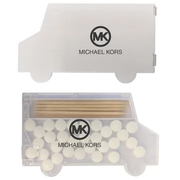 Image of 150 Custom Delivery Truck Shaped Pick 'n' Mints - FDA Approved & ...