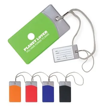Image of 100 Promotional Mod Luggage Tag - Vinyl