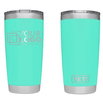 Image of 48 Custom Yeti Rambler 20 oz Tumbler - MagSlider Lid