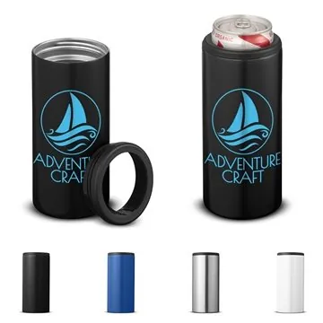 Image of 50 Custom 12oz Slim Can Cooler - Double Wall & Silicone Seal