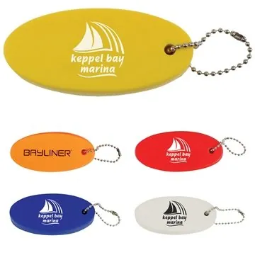 Image of 150 Custom Sure-Float Key Chain - High Visibility
